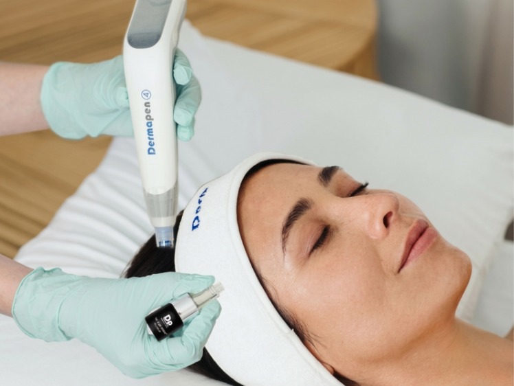 Microneedling with Exosomes